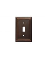 CKP Brand #31190 Impressions Collection Toggle Wall Plate, Oil-Rubbed Bronze